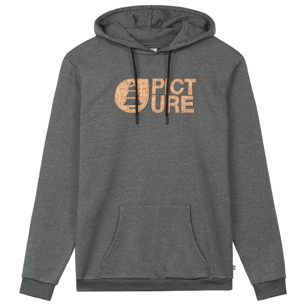 Sweatshirt Picture ---Basement Cork Hoodie Dark Grey Melange